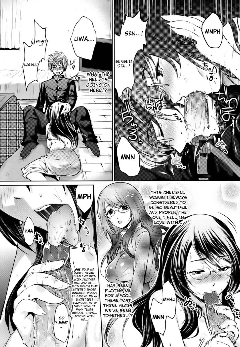 Hentai Manga Comic-Hazukashii Chibusa-Chapter 3: Graduation and Loss-14